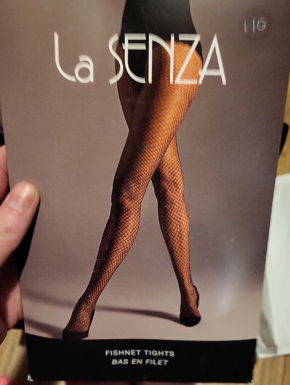La SENZA Black Fishnet Tights - Classic Net Hosiery